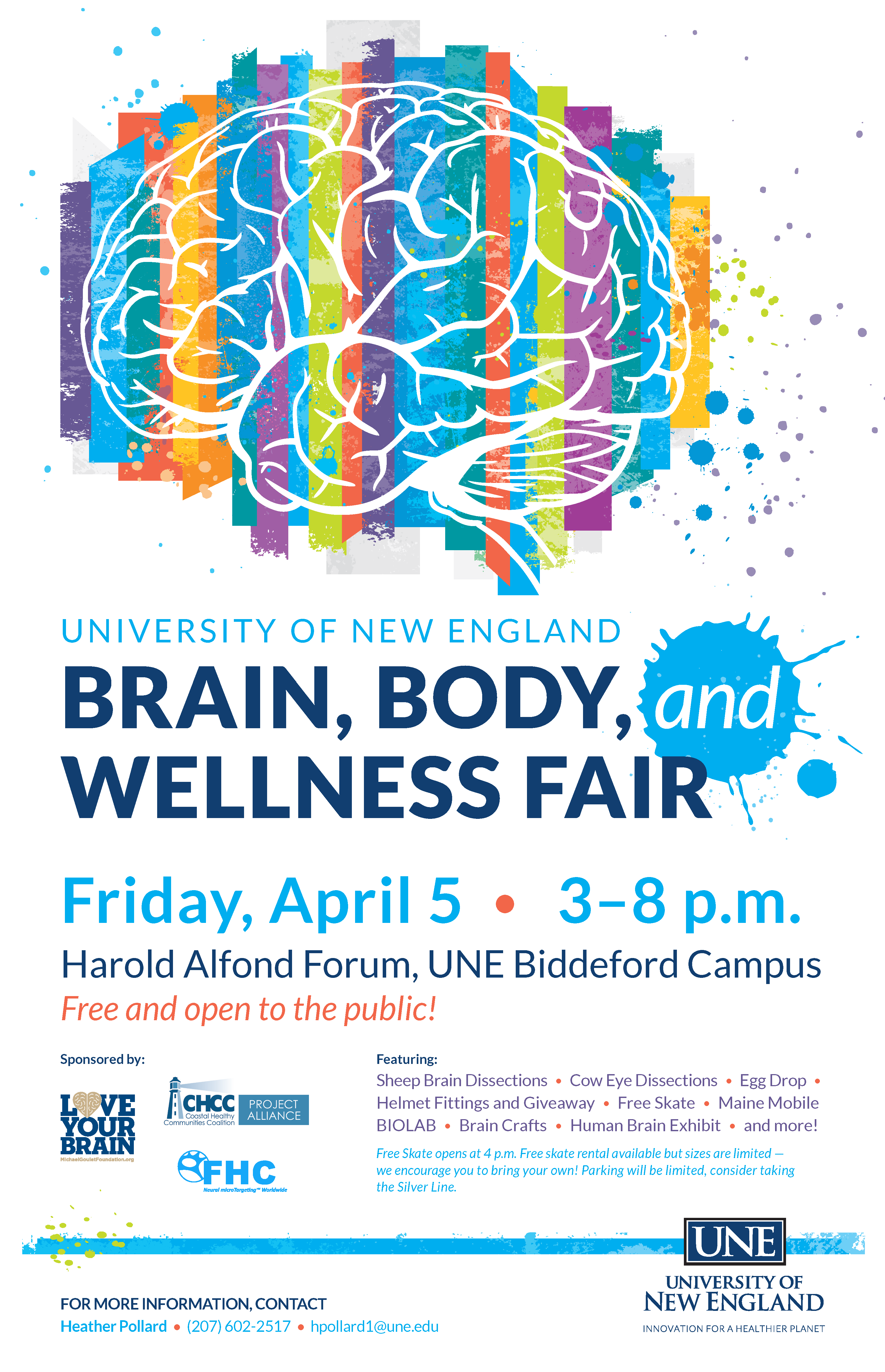 C E N Brain Fair: Friday, April 5, 2024 from 3-8 p.m.
