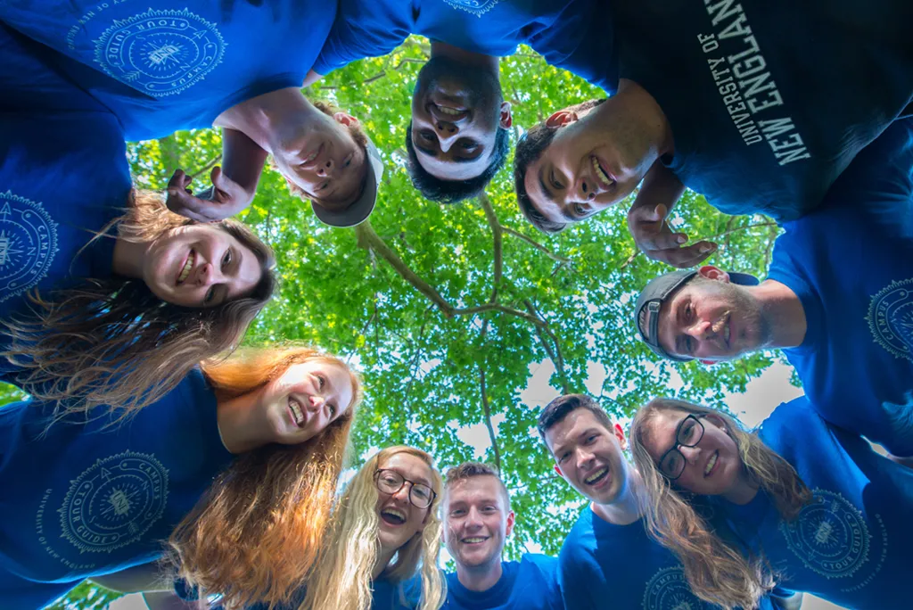 Group of Maine college students