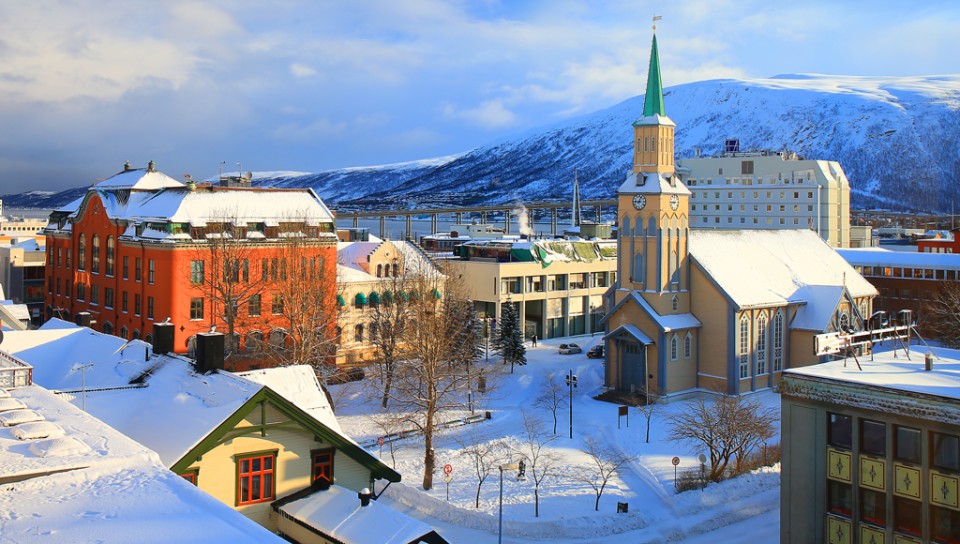 An ornate cathedral in Norway