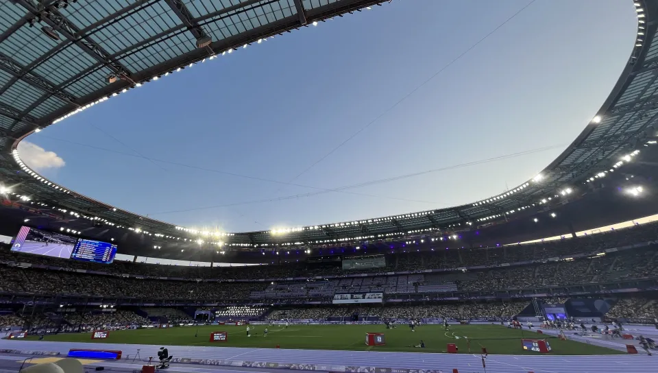 The Olympic Stadium in Paris, France