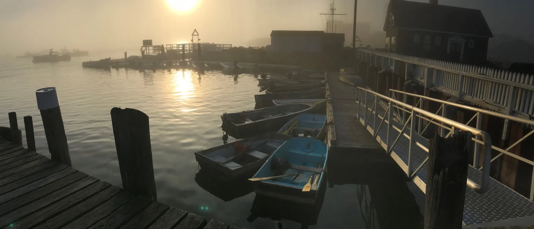 Image of boats at Biddeford Pool Yacht Club