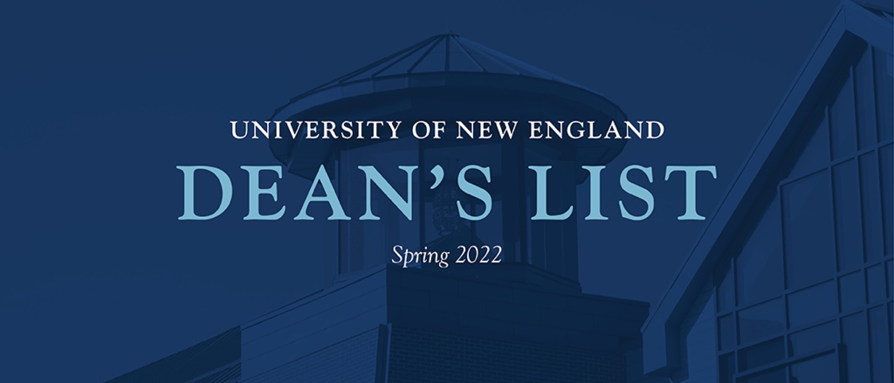 UNE announces Spring 2022 Dean's List