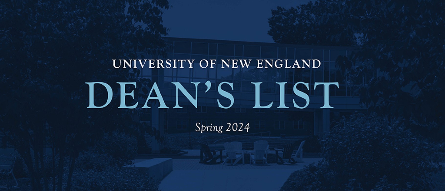 Dean's List - Spring 2024 graphic