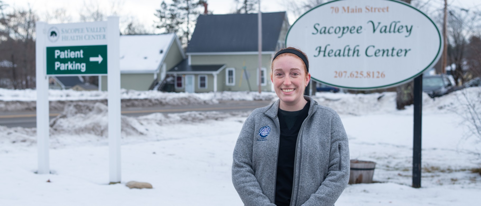 Caitlyn Daly was one of three UNE students to receive an M&T Bank stipend for a rural health clerkship this fall.