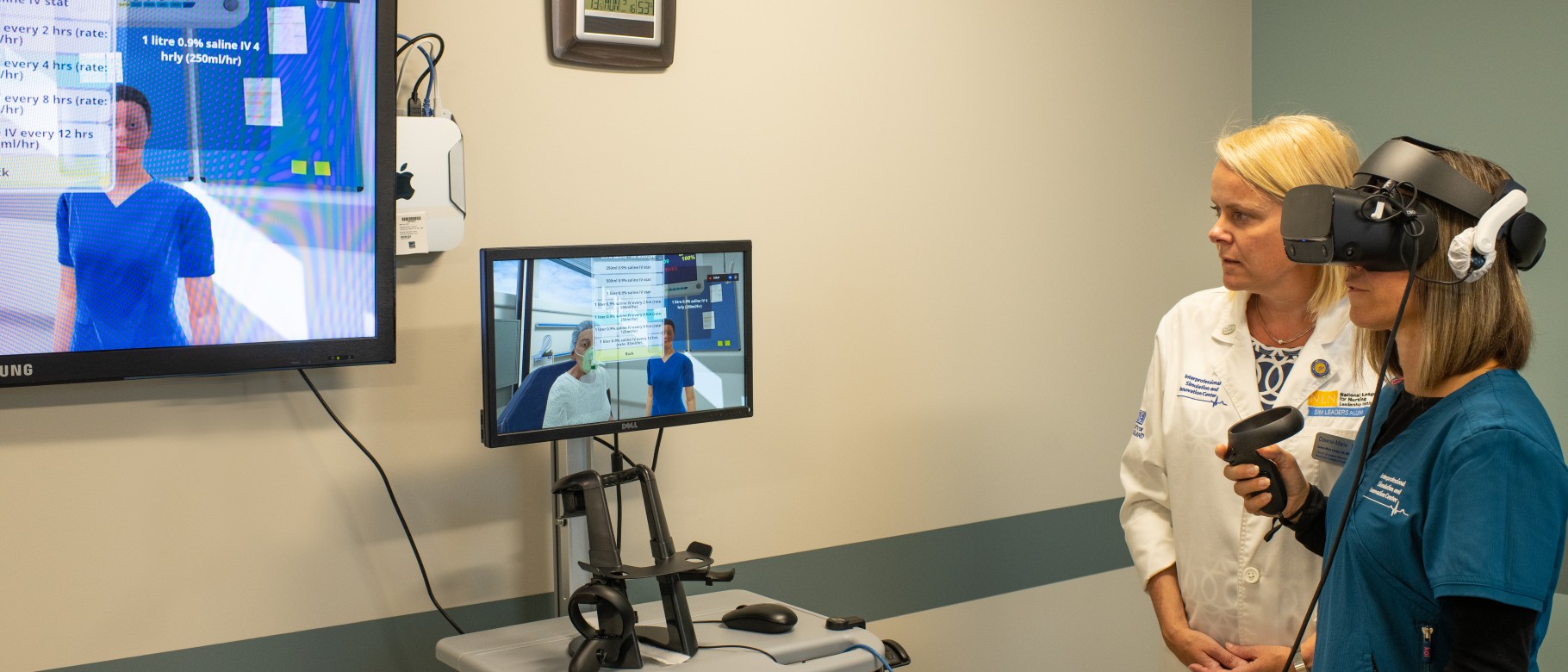 Une Nursing Programs Use Of Virtual Reality Simulators Featured On Cnn 