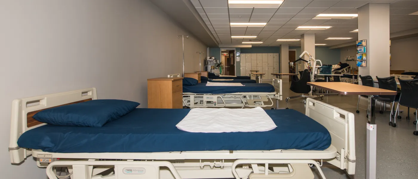 sim lab beds