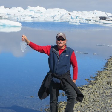 UNE NORTH Executive Director Costa-Pierce in Iceland