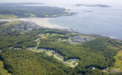 Aerial of the Piper Shores campus in Scarborough