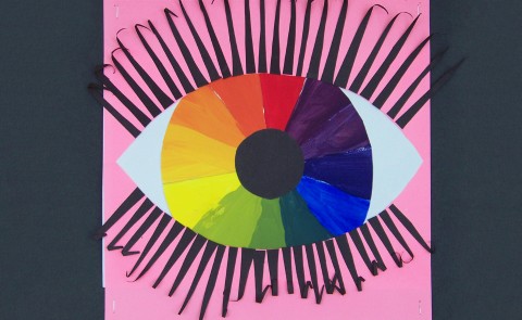 "Eyeball Color Wheel" by Madison Smith, Dayton Consolidated School