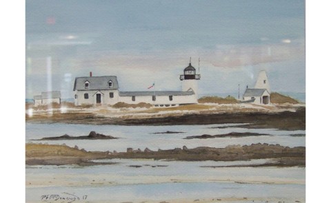 "Goat Island Lighthouse" by Paul McDonough